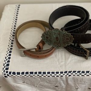Leather belt bundle